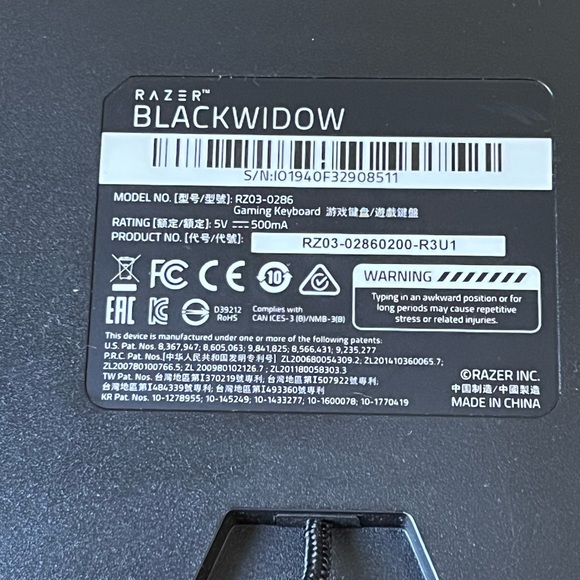 Razer 100% Mechanical Keyboard - Picture 5 of 5